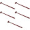 5St Drumsticks Bruin Voor Percussie En Tempelbespelingen 9
