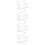 4Sets Transparante Post Organizer Acryl, Brievenhouder Voor Desktop 9
