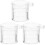 3St Transparante Waterbak Mieren Voedingscontainer 4