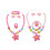 6Sets Kids Sieraden Set Vijfdelig Plastic Feestaccessoire 1