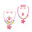 6Sets Kids Sieraden Set Vijfdelig Plastic Feestaccessoire 11
