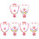 6Sets Kids Sieraden Set Vijfdelig Plastic Feestaccessoire 2