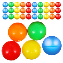 400St Holle Gekleurde Prijsballen Plastic Voor Loterij En Spellen