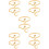 Gouden Snake Bangle Arm Cuff Sieraden Dames & 9