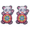 2Sets Plakbal Bord Spelset Multi Kleuren Kinderspeelgoed Interactief 3