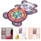 2Sets Plakbal Bord Spelset Multi Kleuren Kinderspeelgoed Interactief 1