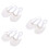 3St Elastische Witte - En Yogasokken Met Goede Grip 7