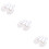 3St Elastische Witte - En Yogasokken Met Goede Grip 9