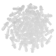 240Pièces Bouchons Silicone Transparent Étanches Pour
