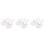 3St Elastische Witte - En Yogasokken Met Goede Grip 4