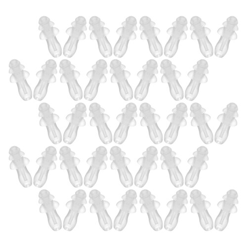 240Pièces Bouchons Silicone Transparent Étanches Pour 2