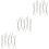60Pairs Rust-Resistant Stainless Steel Chopsticks for Home Use Silver 5