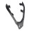 Black Matte Rear Luggage Rack for Xmax Scooters 18