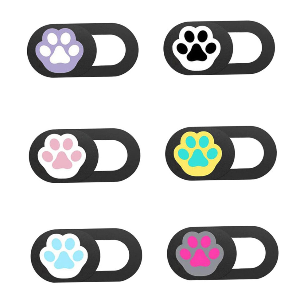 6Pcs Cat Claw Webcam Cover For Laptop Smartphone Tablet Privacy Protection With Secure Slide Adhesive 9169991284705