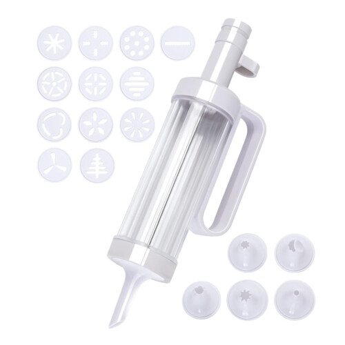 Cake Decorating Pen with Multiple Nozzles for Precise Pastry and Icing, Reusable Easy Clean