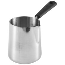 350 Ml Milch Butte RwäRmer, TüRkische Kaffee Kanne, Edelstahl Schmelztopf mit Ausguss für Tee, Heizung