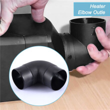 60 Mm Auto Luft Erhitzer Kanalrohr EntlüFtungsauslass L Form Ellenbogen Rohr Auspuff Anschluss für Webasto EberspäCher