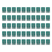 50Pcs SOT23 SOT23-3 Turn SIP3 Double-Side SMD Turn DIP SIP3 Adapter Converter Plate SOT SIP IC Socket PCB Board DIY Kit