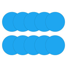 Self-Adhesive Repair Patches for Swimming Pools, Pack of 10 PVC Pool Repair Kit, Self-Adhesive Underwater Repair Pool