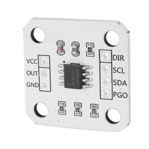 4Pcs AS5600 Magnetic Encoder Magnetic Induction Angle Measurement Sensor Module 12Bit High Precision 1