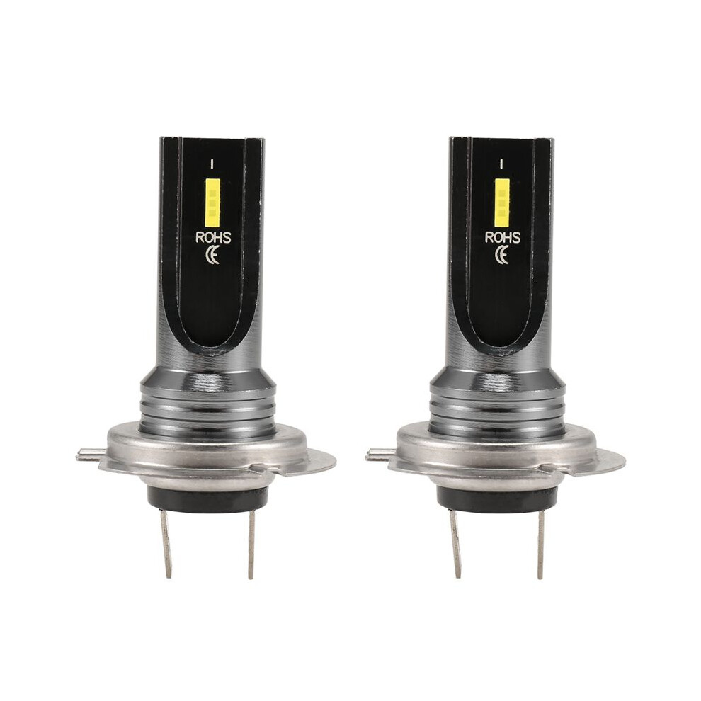 2Pcs Car H7 Led Bulbs Lamp 6000K 80W Csp Chip 6Smd Motorcycle Fog Lamp 1860 16000Lm Running Light/White 6031949355375