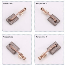 4 PièCes SéRies Balais de Charbon pour DTD146 DHP456 DHP458 BHP456 BDF446 BHP454 CB440 Perceuse à Percussion éLectrique Sans Fil