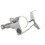 6 Pieces Silver Acoustic Guitar Machine Heads Knobs Guitar String Tuning Peg Tuner(3 for Left + 3 for Right) 7