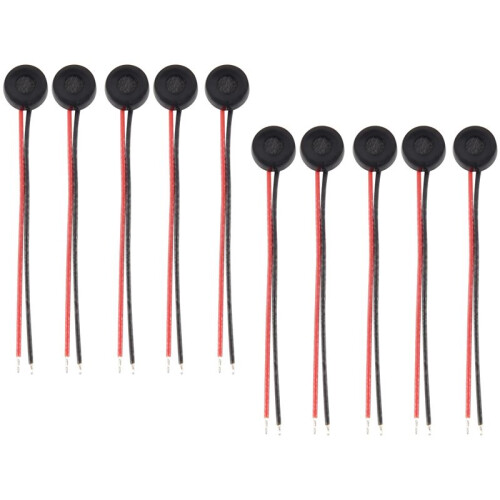 10PZ Electret Condenser Mic 4Mm X 2Mm Per Pc Phone Mp3 Mp4