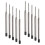 10X Black Ballpoint Pen Ink Refills Fine Point Medium Common for  Style 1