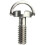 Long 1/4" D-Ring Screw Stainless Steel For Camera Tripod Quick Release Plate Silver 2