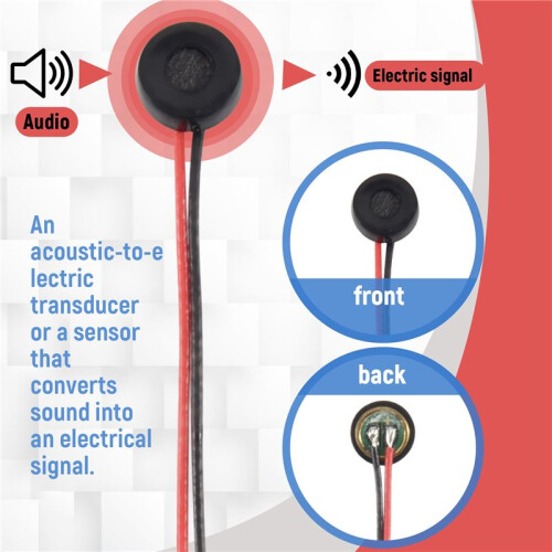 10PZ Electret Condenser Mic 4Mm X 2Mm Per Pc Phone Mp3 Mp4 1