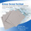 TO-247 Transistor Silicone Insulator Insulation Sheet 26mmx20mm 50 Pcs 3