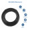 10M ABS 3D 1.75mm Printer Filament for 3D Scribble Pen Printers - Black 2