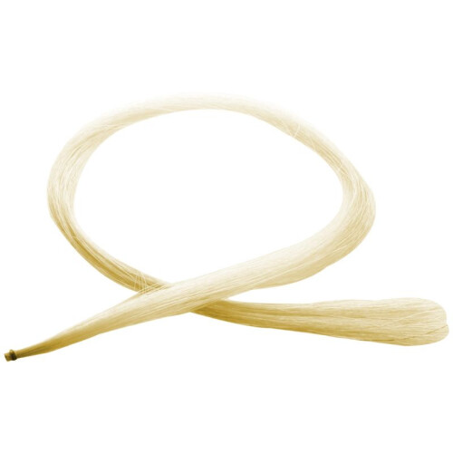 75cm Archet de violon en crin de cheval naturels - blanc 2