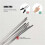 10Pcs 17.7" Stainless Steel Locking Cable Ties For Exhaust Pipe Header Wrap Tape Silver 3