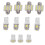11 Pz Led Luci Interne Per Lampada T10 E 31Mm Map Dome 1