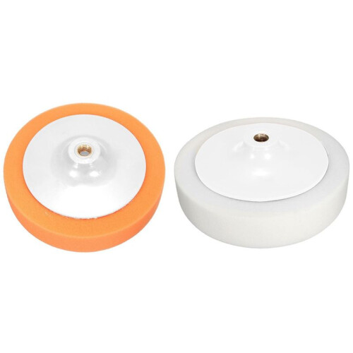 7 inch 180mm Car Polishing Buffing  Mop Pad Soft Sponge With M14 Thread 2