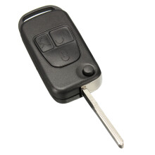 3 Button Remote Key Shell Case For ML C CL S SL SEL Class