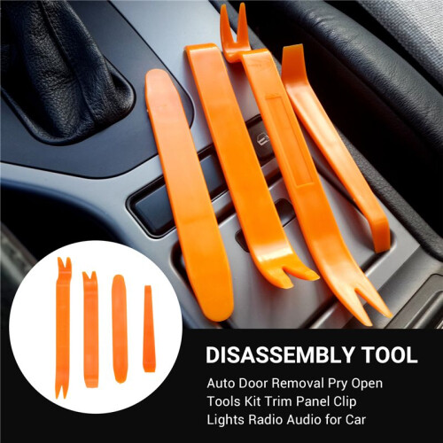 Auto Door Removal Pry Open Tools Kit Trim Panel Clip Lights Radio Audio for Car 1