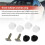 8pc Front Wheel Arch Trim Clips Plastic Metal Screw Nut Set For  Corsa C 2