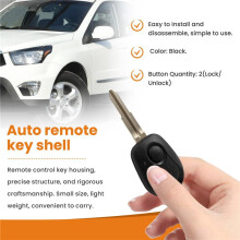 Remote 2 button remote key shell for Actyon kyron rexton