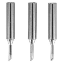 3 PeçAs 900M-T-2C 60W 2Mm de Largura Chanfro Solda Ponta de Ferro de Solda 43 X 6Mm