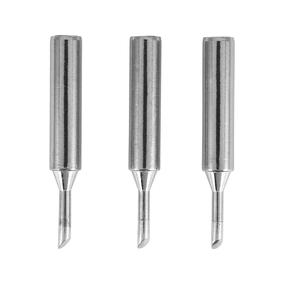 3Pcs 900M-T-2C 60W 2Mm Width Bevel Soldering Solder Iron Tip 43 X 6Mm 4712875854645