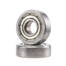 Rolamento de Esferas Radial MéTrico Blindado de Metal Selado Miniatura 10 PeçAs Modelo: 604 ZZ 4X12X4MM