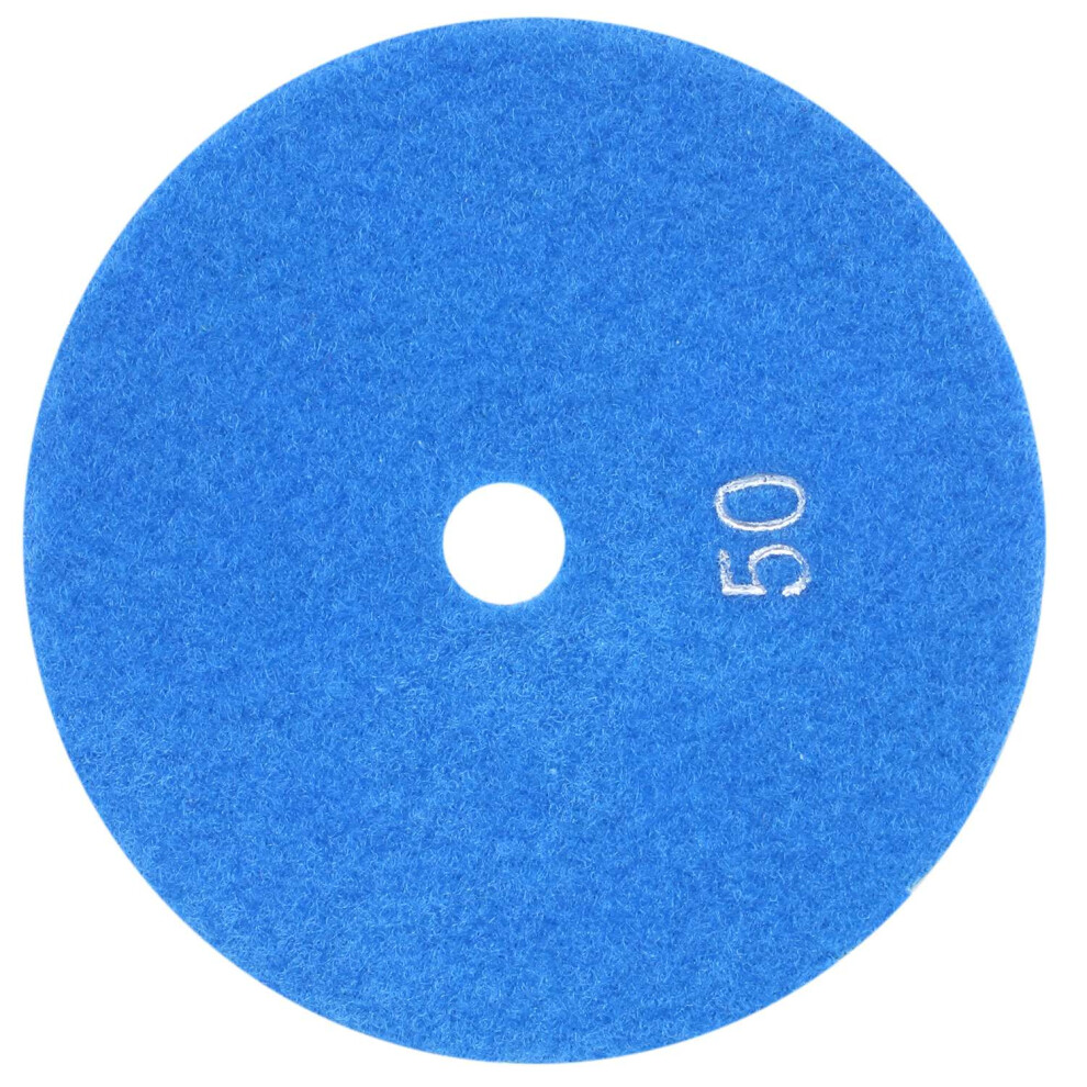 5 Inch 125Mm Wet Diamond Polishing Pads Marble Granite Grits 50 6033966974737