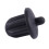 10x Black Rubber 6.35mm Audio Jack PC DVD Microphone Socket Dust Cover 2