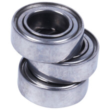 10 StÜCke Miniatur Versiegelt Metall Geschirmt Metrische Radial Kugel Lager Modell: MR95-ZZ 5x9x3Mm