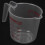 500ml Home Lab Measuring Jug Pitcher Plastic Handle Pour Spout Container 8