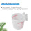 500ml Home Lab Measuring Jug Pitcher Plastic Handle Pour Spout Container 5