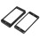 2St Flat Humbucker Pickup Monteringsring Ram ABS för Elgitarr 1